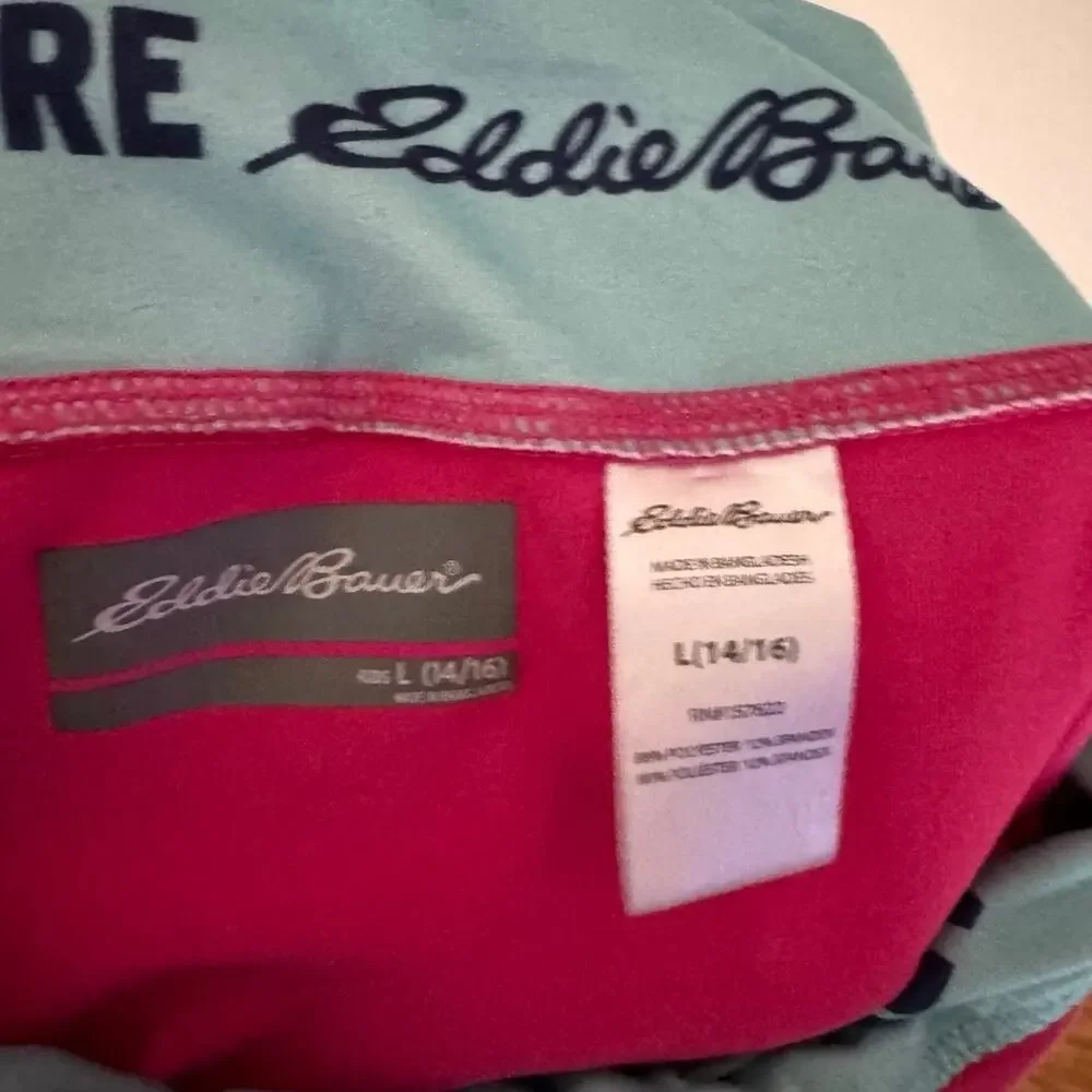 Youth Eddie Bauer Cropped Leggings pink Large 14/16